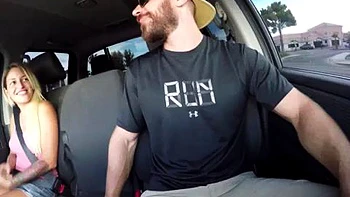 Sex in Car ft. Kissa Sins: Blowjob, Amateur  Bongacams Porn