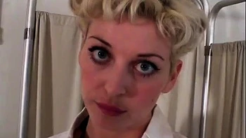 Cute blonde gets her pussy teased