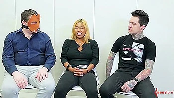 Trashy Sub Eats Dommes Hard Dick Before Anal