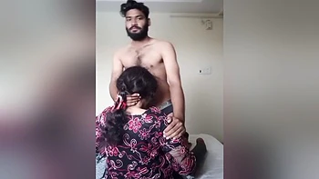 Part2 Indian Girl In Her Traditional Dress In Hotle Room With Her Boyfriend