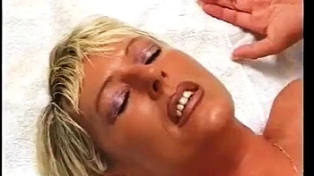 Blonde lesbian make each other cum: Doggy, Licking  Chaturbate Porn