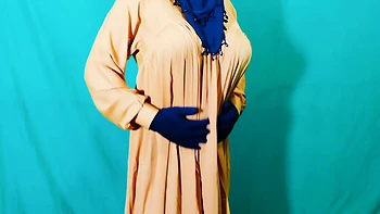 Indian Beautiful Hijabi Muslim Couple Thirsty For Sex