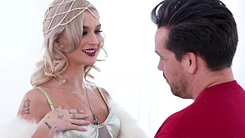 Kyle Mason fucked Emma Rosie in stockings hard