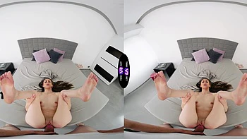 Nicole Sweet enjoys sex in various poses in vr