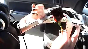 Sex lovers attempt of bathroom fuck