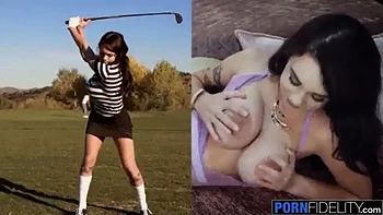 RUBIA CULONA ft. Sharon White: Cowgirl, Blonde  Stripchat Porn