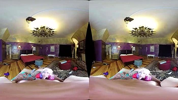 AF Harley Quinn VR Creampie ft. Aidra Fox: Blowjob, Doggy  Cowgirl Porn