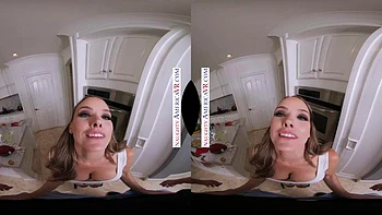 Lonely housewife, Pristine Edge, lets her sons big dick friend satisfy her needs