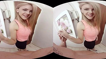 Bailey VR: Blowjob, Cowgirl  Blonde Porn