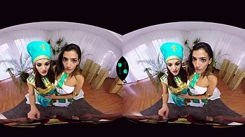 Vr pharaoh concubines ft. Dominica Phoenix  Penelope Cum: Blowjob, Doggy  Cowgirl Porn