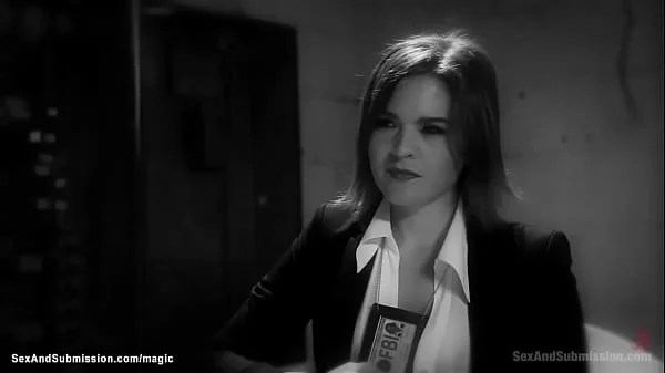 Bound big tits agent anal fucked