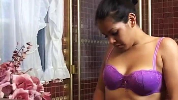 Lesbians take a strange shower