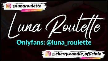 Hot Threesome With My Busty Wife And Her Naughty Best Friend With Luna Roulette And Cherry Candle