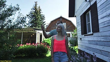 Old Man Surprises Couple Having Anal Sex