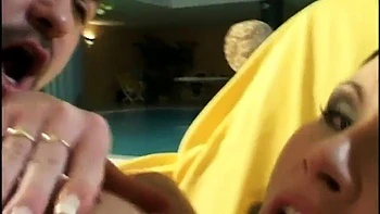 Gloria Gucci - shaven raver sucks and fucks ft. Leona Ricci: Blowjob, Doggy  Cowgirl Porn