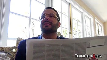 Gina Valentina Gets A Creampie On The Couch