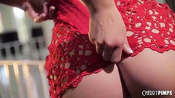 Teen Chloe And Khloe Kapri - Blonde Teen 18+ Chloe Kapri In Red Lingerie For Striptease And Masturbation