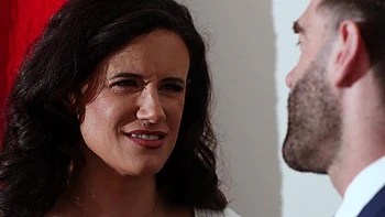 Horny couple Penny Barber and Ken Feels enjoy sensual sex in a steamy scene.