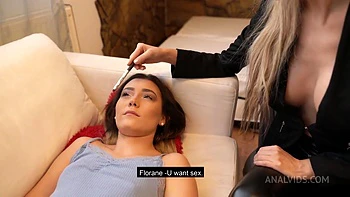 Sandra Zee 5on1 gangbang, piss, deepthroat, DP, huge facial cumshot