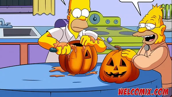 Halloween night with sex - The Simptoons