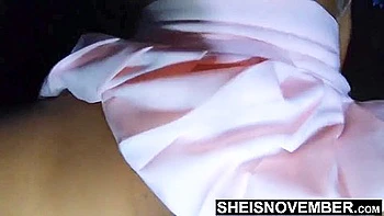 Accidentally Squirt In Stepdad Face Outdoors On Tree