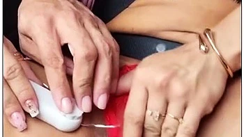 Little Miss And Loira Gostosa In When We Go On A Trip, You Cant Miss A Little Joke Inside The Car