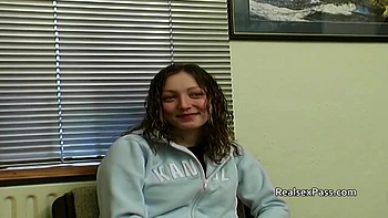 British Woman Masturbates During Porn Casting