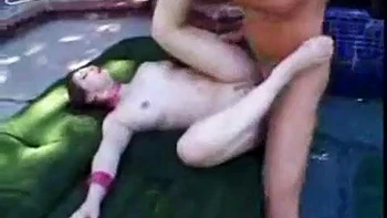 Poolside sex with Sunny ft. Sunny Lane: Blowjob, Doggy  Cowgirl Porn