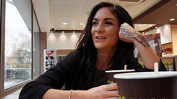 The couple has sex in doggy style, a favorite position of Lullu Gun.