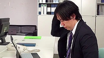 I Was Captivated By The Cheeky Female Employees Panty Shot As She Crossed Her Legs, And I Forgot About Our Anniversary And Indulged In An Affair At A Love Hotel... Her Beautiful Legs In Black Pantyhose Give Me A Thigh Job, A Footjob, And Her Big Ass Boun