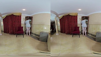 Viktoria In White Lingerie