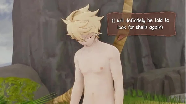 Hot and wet vacation with Jean (Genshin Impacto) - Animation