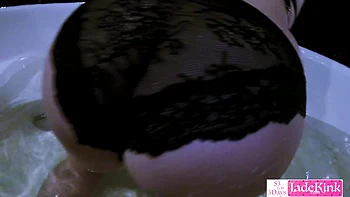 Neighbor's hotwife fucking and hot tub party with handsome guy Big Ass POV