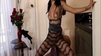 In love with this bitch ft. Masked Ebony: Blowjob, Doggy  Cowgirl Porn