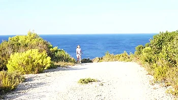 Wetting Sweatpants And Panties On A Barefoot Morning Walk