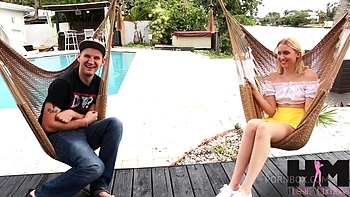 Chloe Cherry Strokes Juicy Slit As Brian Omally Fucks Her Hardcore!