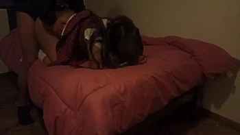 Why Are You Touching My Ass? I Like That! I Made The Big-assed Girl Visit Me After Class!!! Thats How Our Math Project