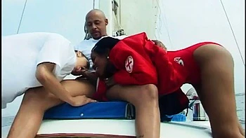 Caramel and Shai Fucked By Delvin Weed: Blowjob, Cowgirl  Missonary Porn