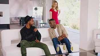 Hot foursome sex with Cadence Lux and amazing bodies