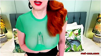 Sheer Pleasure With Hot British Milf With Red Xxx And British Red