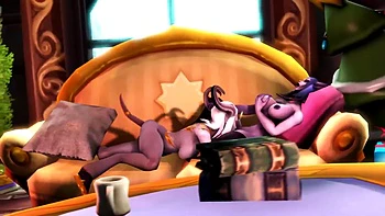 Draenei Demon Girls Eating Eachother : Warcraft Parody