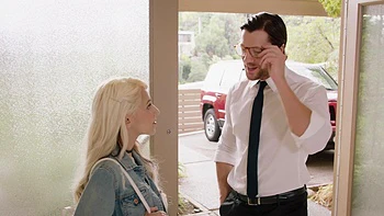 The couple fucked in doggy style, with intense anal action.