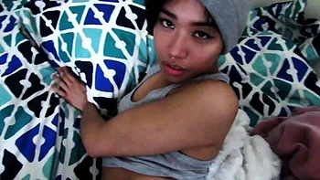 Young Asian Tastes White Cock in the Morning