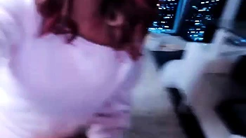 Great Big Boobs On Masturbating Redhead