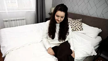 GERMAN SCOUT - Big natural saggy Tits Teen Alisa Horakova