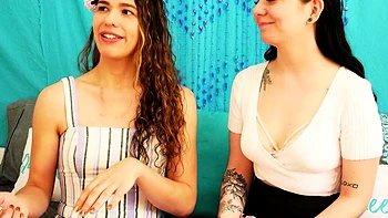 QueerCrush interview with Lily Thot and Sadie Sunstone