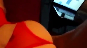 Miss Lingerie Offers Her Butt to a Lucky POV Viewer