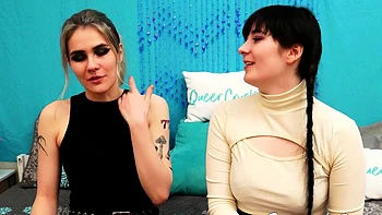 QueerCrush interview with Adalind Gray and Amelia Ivory