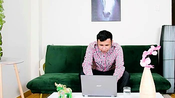 Sexy lady and her nerdy stepbrother heat up in a wicked way