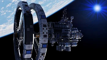 Nexus 3 3D animation fuck on space station with sexy blonde